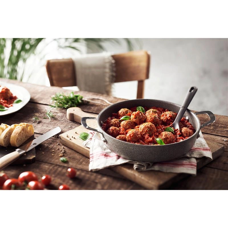 Ballarini - patelnia granitowa z uchwytami Salina indukcja 28 cm