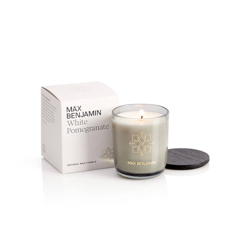 Max Benjamin - Świeca White Pomegranate 210 g Classic