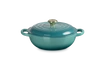 Le Creuset - garnek żeliwny do gulaszu 2,2 l 22 cm bleu riviera