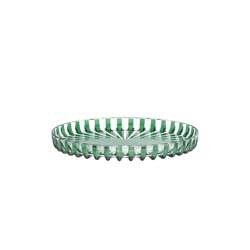 Guzzini - OKRĄGŁA TACKA, średnica 31 cm, szmaragdowa DOLCEVITA