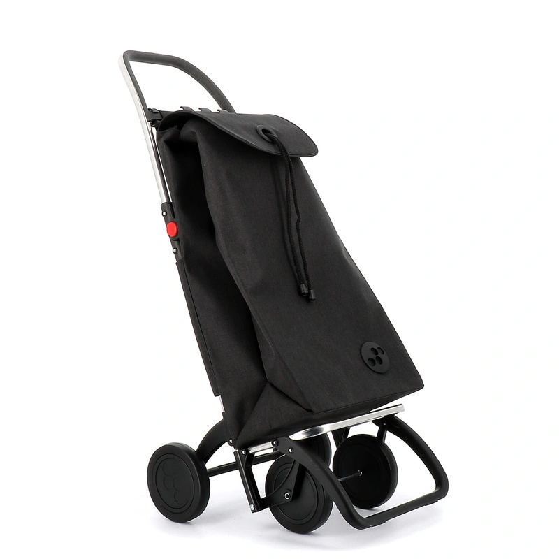 Rolser - Wózek na zakupy I-Max Tweed 4L Czarny