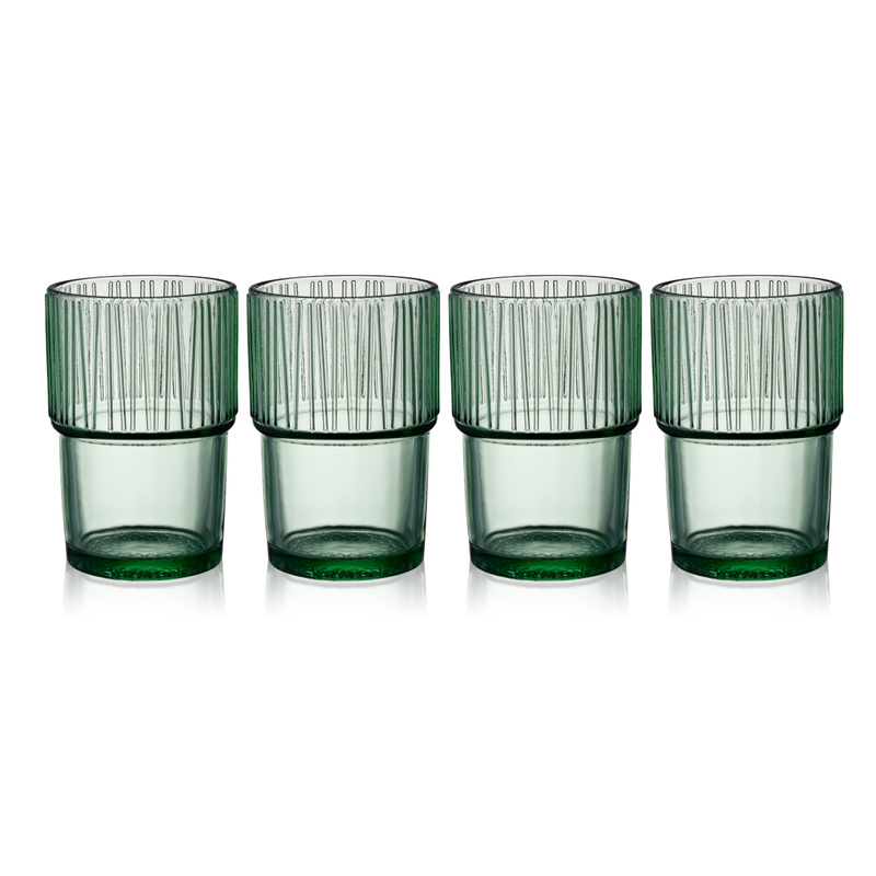 Bitz - Szklanki Kusintha 4 szt. 380 ml Green