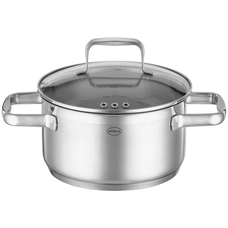 Roesle - Garnek wysoki z pokrywą 20cm CHARM