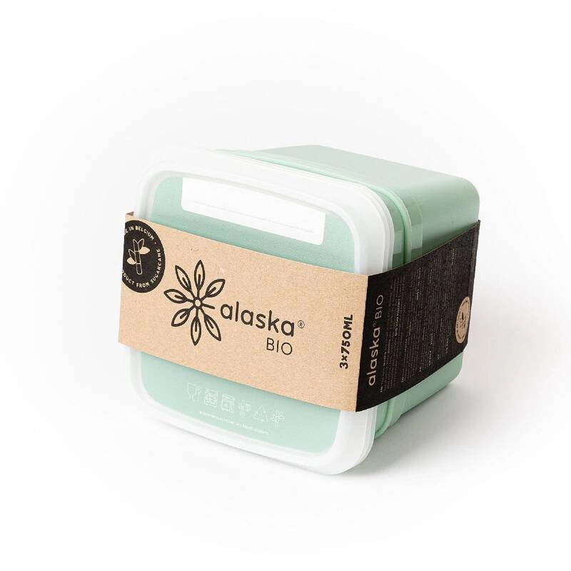 Amuse - pojemniki do zamrażarki Alaska BIO 3x750ml
