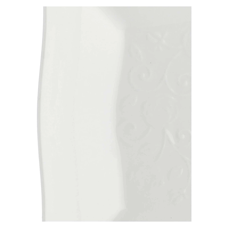 La Porcellana Bianca - zestaw 6 misek kwadratowych płytkich 22 cm Florentina