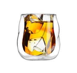 Vialli Design - Szklanka do whisky z podwójną ścianką Enzo 320 ml