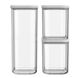 Mepal - Zestaw pojemników Modula 3szt. Biały