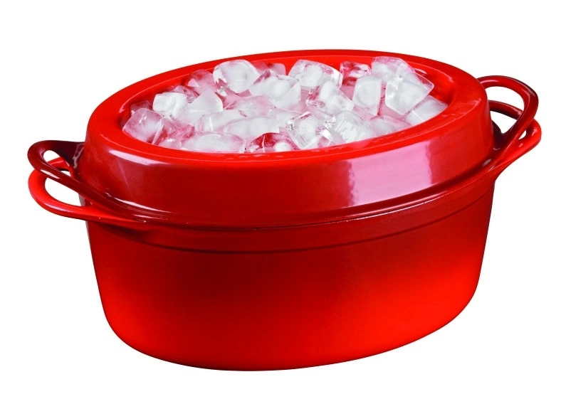 Le Creuset - brytfanna żeliwna Doufeu owalna 32 cm 7,2 l czarna