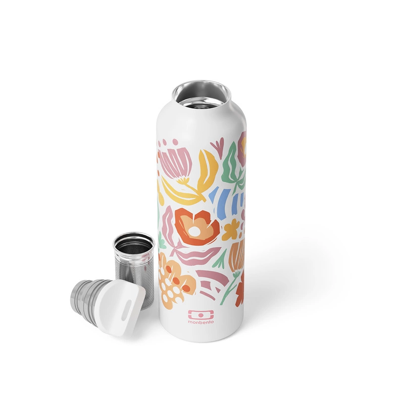 Monbento - Steel butelka termiczna 0,5L Paper Cut