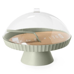 Blim Plus - AGORA Patera do ciasta z pokrywą zielona