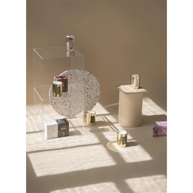 Victorian - świeca zapachowa Magnolia: kwiaty magnolii, do 45 godzin, śred. 8 x 10,5 cm Marble