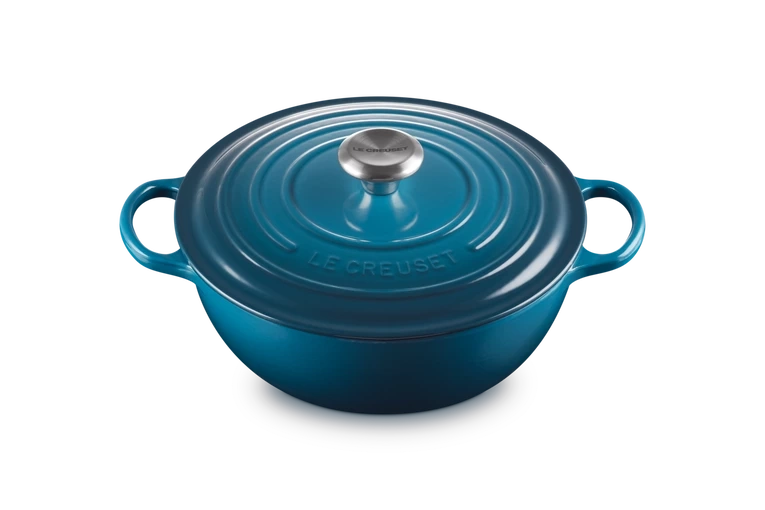 Le Creuset - La Marmite garnek żeliwny rodzinny Deep Teal 26 cm