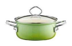 Riess - Garnek niski z pokrywą 1,0l 16cm Smaragd