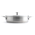KitchenAid - Patelnia stalowa z powłoką, głęboka z pokrywką 28 cm