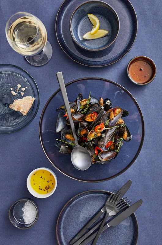 Bitz - Miska 12 cm Black/Dark blue