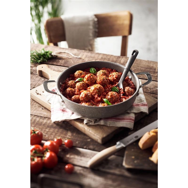 Ballarini - patelnia granitowa z uchwytami Salina indukcja 28 cm