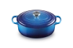 Le Creuset - brytfanna żeliwna emaliowana Signature 29 cm 4,7 l lazur
