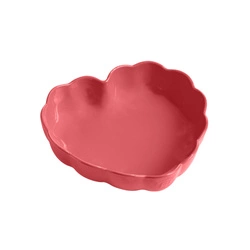Emile Henry - Naczynie do zapiekania w kształcie serca - różany