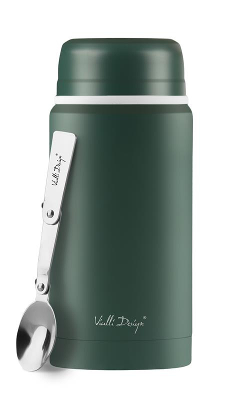 Vialli Design - Termos obiadowy 750ml FUORI zielony