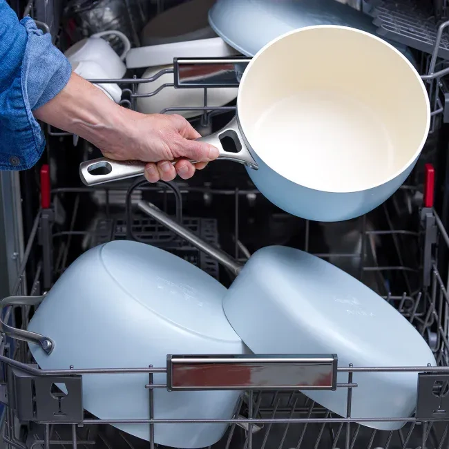 GreenPan - Padova 18 cm 2l z pokrywką sky blue