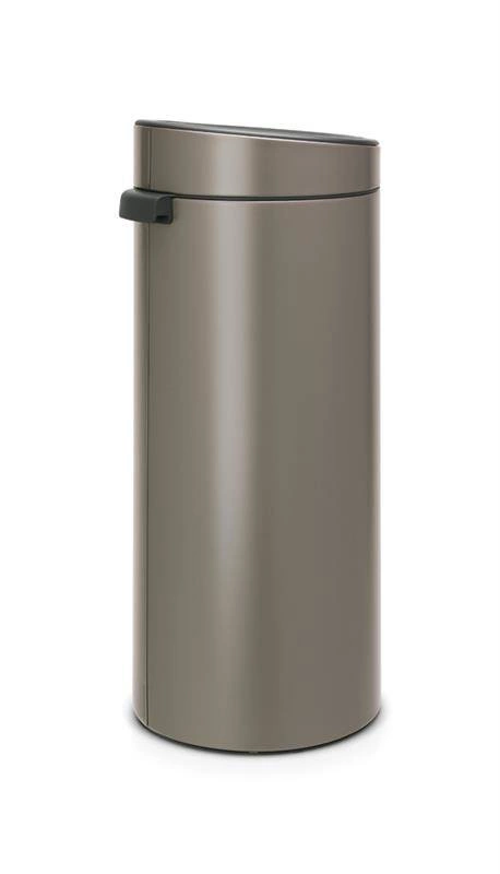Brabantia - kosz na śmieci Touch Bin - 30 L, platynowy