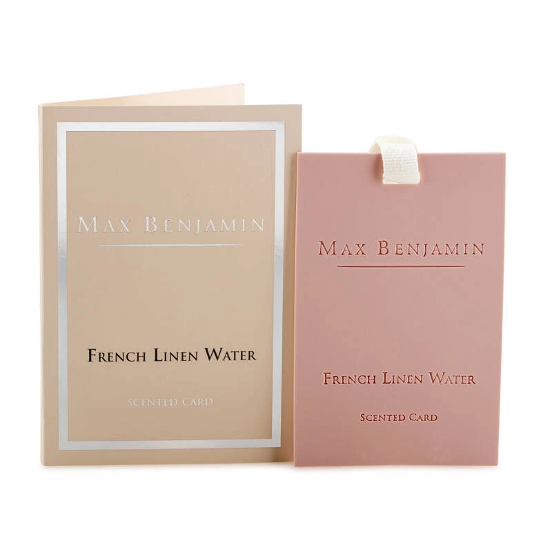 Max Benjamin - Karta zapachowa French Linen Water Classic