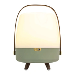 Kooduu - LITE-UP PLAY Lampa przenośna z głośnikiem - Ciemnozielony