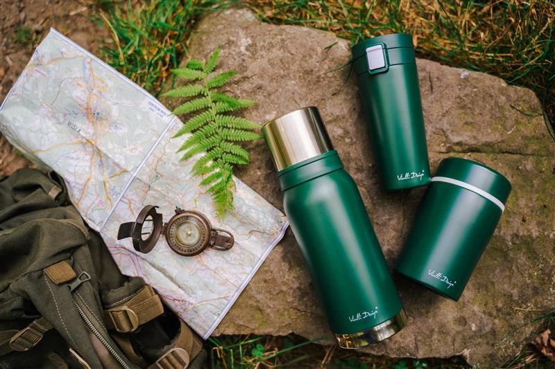 Vialli Design - Termos obiadowy 500ml FUORI zielony