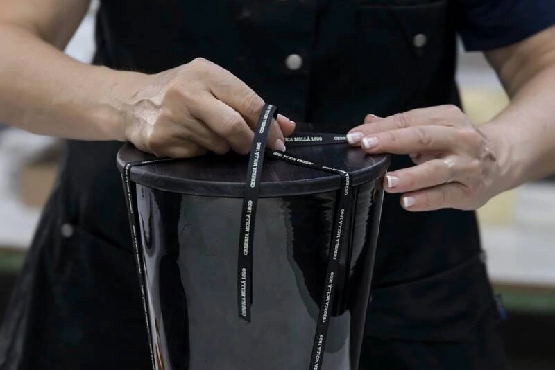 Cereria Molla - Świeca 3XL 7 kg. Amber and Sandalwood