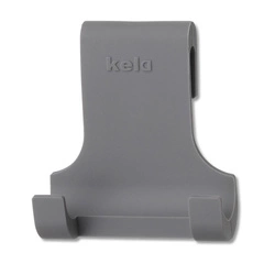 Kela - Wieszak silikonowy uniwersalny szary Tim