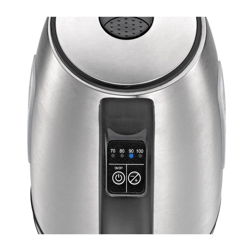 Cilio - czajnik elektryczny, z regulacją temperatury, stal nierdzewna, 1,7 l, śred. 15 x 25 cm Classic