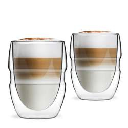 Vialli Design - Komplet 2 szklanek z podwójną ścianką 300ml Sferico
