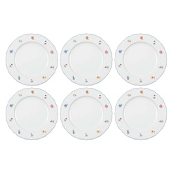 Seltman - SONATE NOSTALGIA Zestaw 6 talerzy obiadowych 26 cm