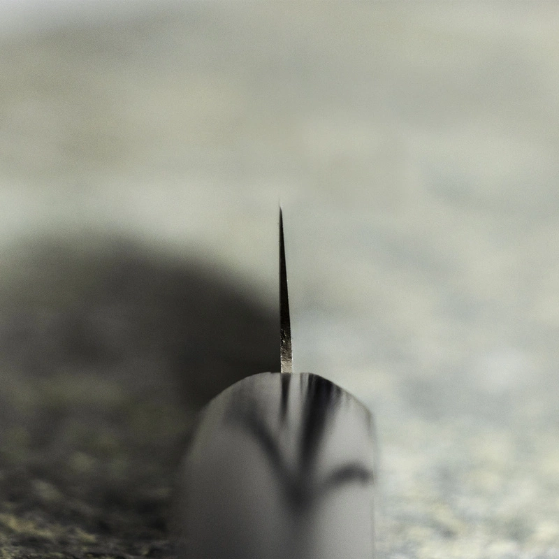 Kanetsune - AUS-6 Nożyk z drewnianą pochwą 11cm