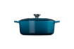 Le Creuset - brytfanna żeliwna emaliowana Signature 31 cm 6,3 l Deep Teal