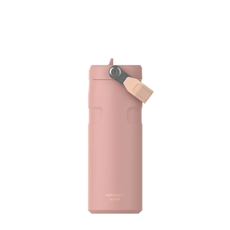 Stanley - butelka IceFlow™ Flip Straw 0.47L Peach Rose