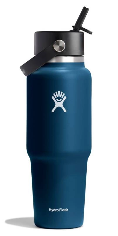 Hydro Flask - Butelka 32oz Wid FlexStraw Travel Bootle Indigo