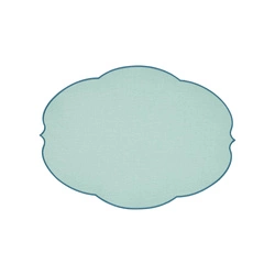 Guzzini - Podkładka pod talerz "Kwiat" - błękitna