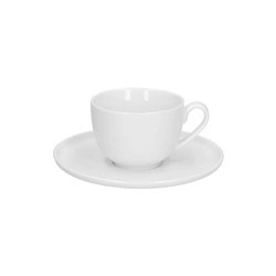 La Porcellana Bianca - zestaw 6 filiżanek do herbaty ze spodkiem 200 ml Corte