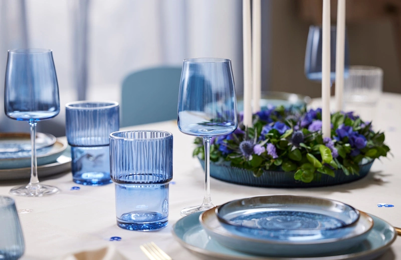 Bitz - Szklanki Kusintha 4 szt. 380 ml Blue