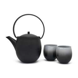 Bredemeijer - Dzbanek żeliwny Sendai 1,2L z 2 czarkami