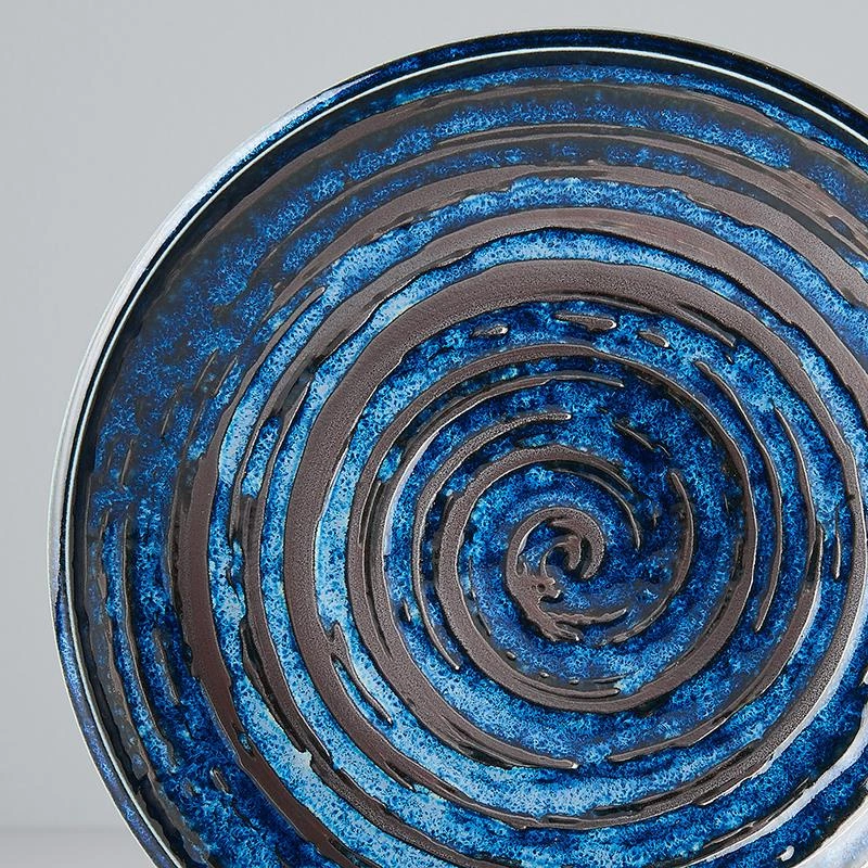 Made in Japan - Talerz okrągły 19 cm Copper Swirl