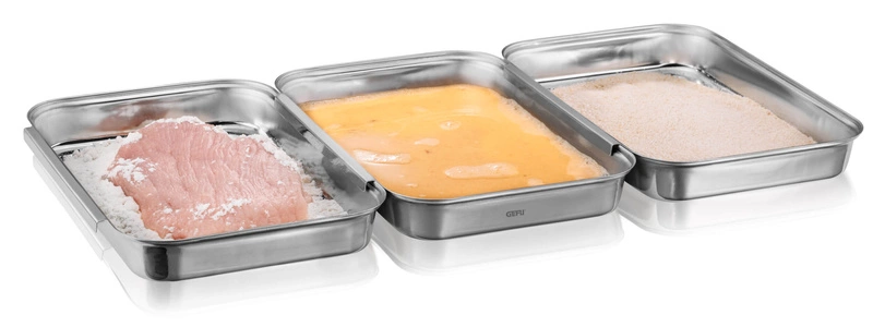 GEFU - PANDO Zestaw do panierowania (3 elementy)