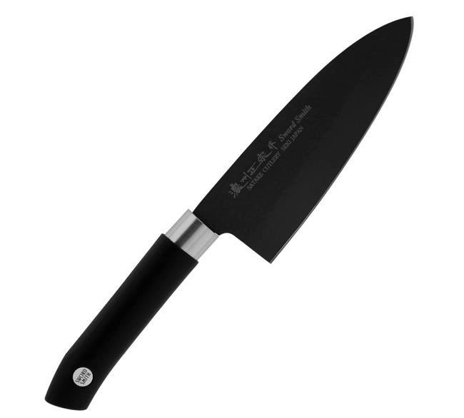 Satake - Swordsmith Black Nóż Deba 16cm