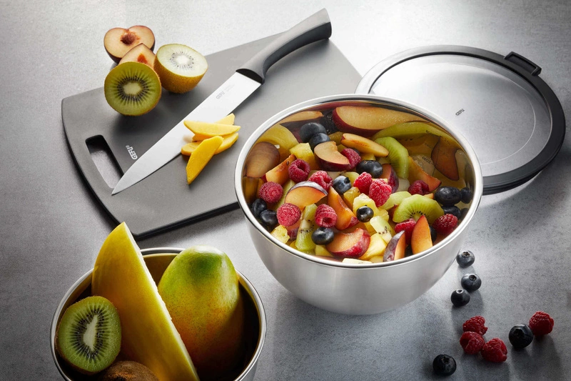 Gefu komplet misek stalowych Mondi 3 szt