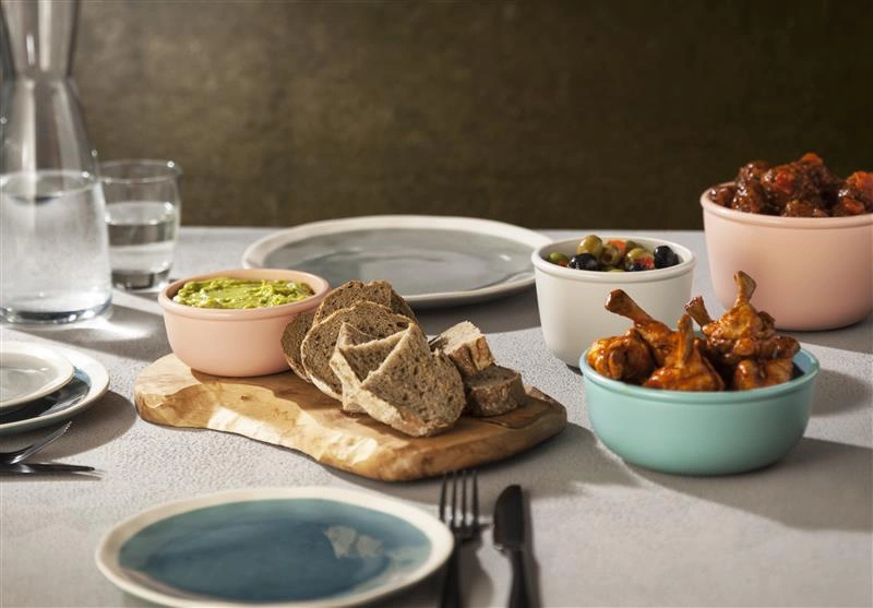 Mepal - Zestaw 3 misek Cirqula 500 1000 2000 Nordic Black