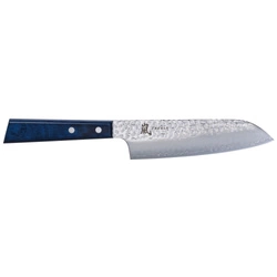 Yaxell - BLUE BREEZE Nóż Santoku 16,5 cm / 6.5"
