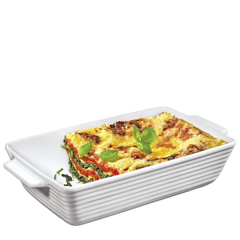 Kuchenprofi - brytfanna porcelanowa, prostokątna, 24 x 15 x 5,5 cm Burgund