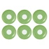 Seltmann - MEADOW GRASSES GREEN Zestaw 6 spodków 12 cm