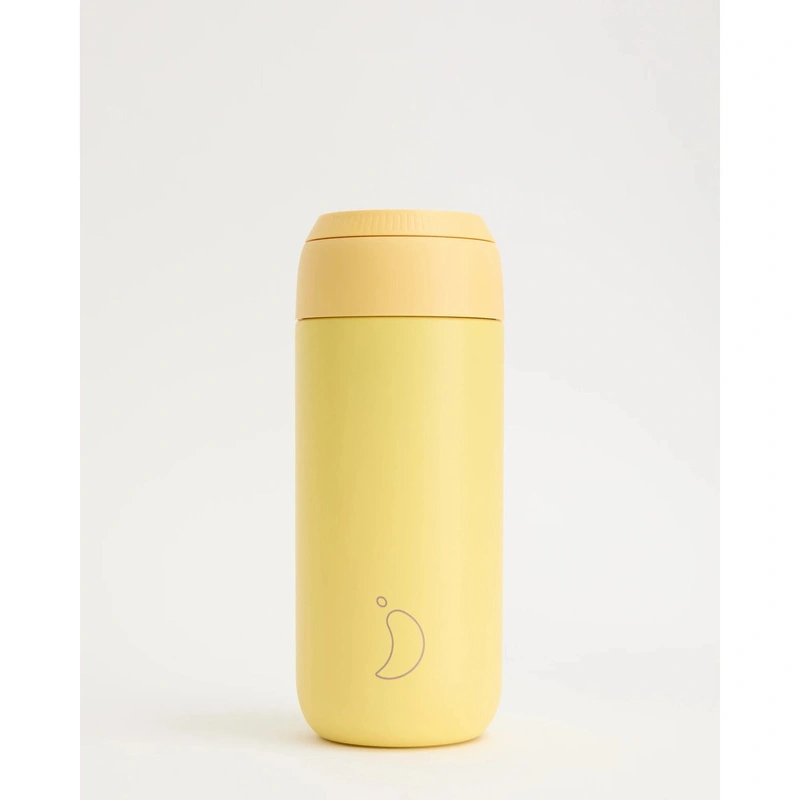 Chilly's Bottles - Termiczny kubek do kawy Chilly's 500ml Żółty Series 2